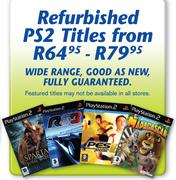 Refurbished PS2 Titles