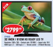 Dixon 32 Inch HD Ready LED TV STY0532