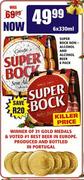 Super Bock Non-Alcohol And Alcohol Bear-6x330ml