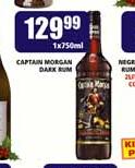 Captain Morgan Dark Rum-750ml