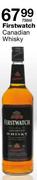 Firstwatch Canadian Whisky-750ml