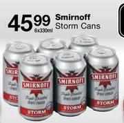 Smirnoff Storm Cans-6x330ml