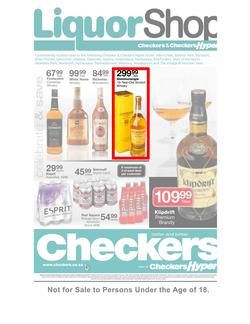 Checkers Gauteng : Liquor (23 Apr - 6 May), page 1