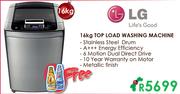 LG 16Kg Top Load Washing Machine