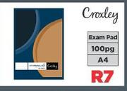 Croxley 100 A4 Pages Exam Pad
