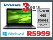 Lenovo i5-3210 4GB 500GB 17.3" Windows8 Notebook
