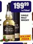 Glen Moray Single Malt Whisky-750ml