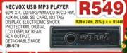 NECVOX USB MP3 Player UB870