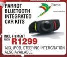 Parrot Bluetooth Integrated Car Kits Including Fitment