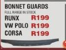 Bonnet Guards For Runx