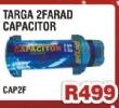 Targa 2 farad Capacitor CAP2F