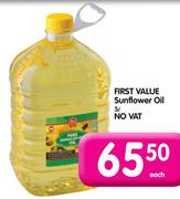 First Value Sunflower Oil-5L