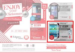 Edgars Mobile :Enjoy Your Christmas With Our Exclusive & Latest Deals (13 Dec - 27 Dec 2013), page 1