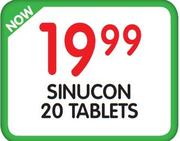 Sinucon Tablets-20's Pack