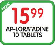 Ap-Loratadine Tablets-10's Pack