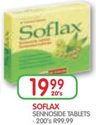 Soflax Sennoside Tablets-20's Pack
