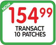 Transact Patches-10's Pack