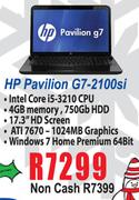 HP Pavilion G7-2100si