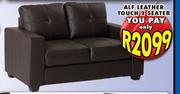 Alf Leather Touch 2 Seater