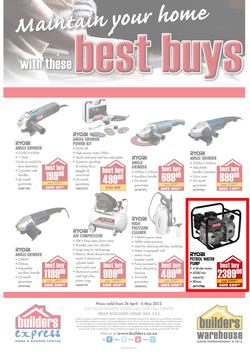 Builders Warehouse : Best Buys (26 Apr - 6 May), page 1