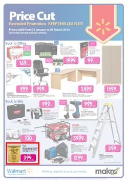 Makro : Walmart Price Cut (4 Jan - 9 Mar 2014), page 1