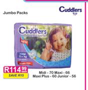 Cuddlers Jumbo Packs