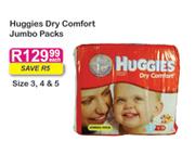 Huggies Dry Comfort Jumbo Packs