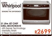 Whirlpool 31 Litre Jet Chef Grill Microwave