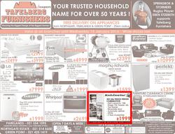 Tafelberg Furnishers : (Valid until 15 Jan 2014), page 1