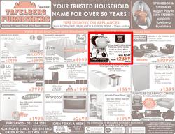 Tafelberg Furnishers : (Valid until 15 Jan 2014), page 1