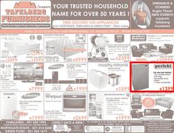 Tafelberg Furnishers : (Valid until 15 Jan 2014), page 1