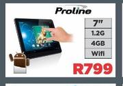 Proline 7" 1.2G 4GB Wifi Tablet