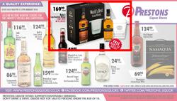 Prestons Liquor Stores : A Quality Experience! (9 Jan - 13 Jan 2014), page 1