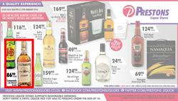 Prestons Liquor Stores : A Quality Experience! (9 Jan - 13 Jan 2014), page 1