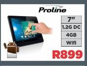 Proline 7" 1.2G DC 4GB Wifi Tablet