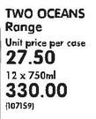 Two Oeans Range-12 x 750ml