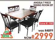 Angela 7 Piece Dining Room Set