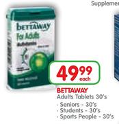 Bettaway Senior Tablets-30's Each