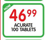 Acurate 100 Tablets