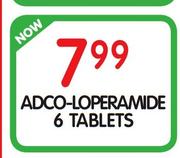 Adco-Loperamide-6 Tablets