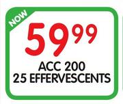 Acc 200 25 Effervescents