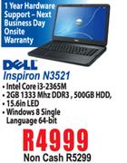 DELL Inspiron N3521.