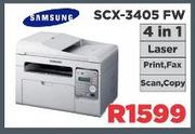 Samsung 4 In 1 Laser Printer SCX 3405FW