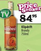 Klipdrift Brandy-750Ml