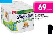 Babysoft Enviro Toilet Rolls 2-Ply-Per Pack