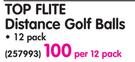 Top Flite Distance Golf Balls 12 Pack