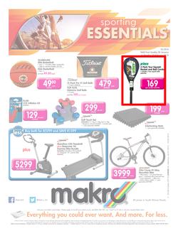 Makro : Sporting Essentials (26 Jan - 10 Feb 2014), page 1