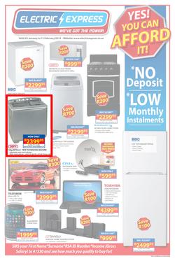 Electric Express : Yes! You Can Afford It! (25 Jan - 15 Feb 2014), page 1