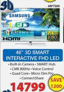 Samsung 46" 3D Smart Interactive FHD LED TV 46F7500