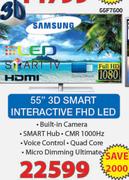 Samsung 55" 3D SMART Interactive FHD LED TV 55F7500